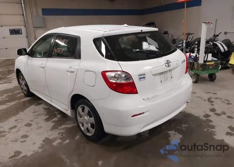 2009 Toyota Matrix z USA, uszkodzony, nr VIN 2T1KU40E59C103837